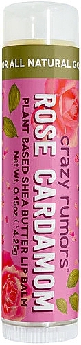 Lip Balm - Crazy Rumors Rose Cardamom Lip Balm — photo N1