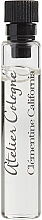 Fragrances, Perfumes, Cosmetics Atelier Cologne Clementine California - Eau de Cologne (sample)