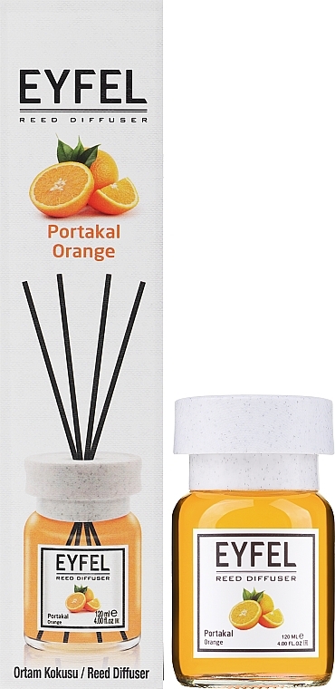 Reed Diffuser "Orange" - Eyfel Perfume Reed Diffuser Orange — photo N5