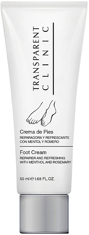 Foot Cream - Transparent Clinic Crema De Pies  — photo N1