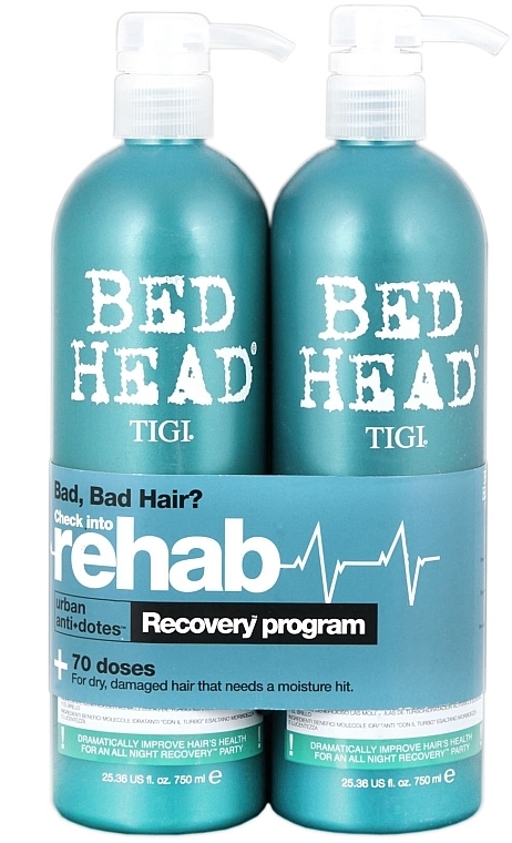 Set - Tigi Bed Head Recovery (sh/750ml + cond/750ml) — photo N2