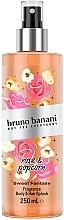 Bruno Banani Sweet Fantasy Rose & Popcorn Body & Hair Splash - Body Spray — photo N1