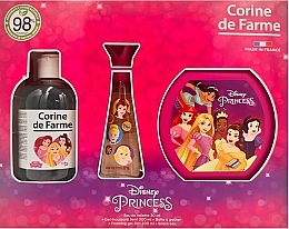 Fragrances, Perfumes, Cosmetics Corine De Farme Princess - Set (edt/30ml + sh/gel/300ml + acc/1pc)	