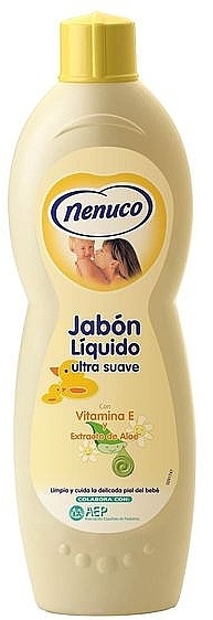Ultra-Soft Liquid Soap with Aloe Vera - Nenuco Liquid Soap Ultra Soft Aloe Vera — photo N7