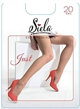 Fragrances, Perfumes, Cosmetics Tights "Just", 20 Den, nero - Siela