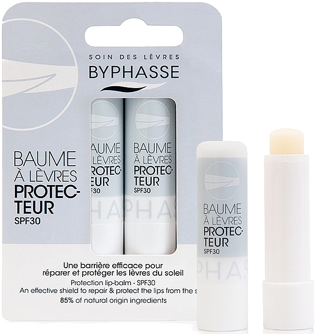 Lip Balm - Byphasse Protection Lip Balm SPF30 — photo N1