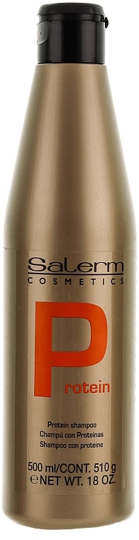 Protein Shampoo - Salerm Linea Oro Shampoo Protein — photo N5