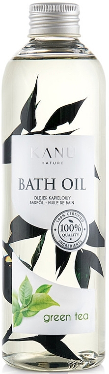 Bath Oil "Green Tea" - Kanu Nature Bath Oil Green Tea — photo N1