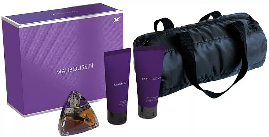 Mauboussin Pour Femme - Set (edp/100ml + b/lot/100ml + sh/gel/100ml+bag) — photo N1