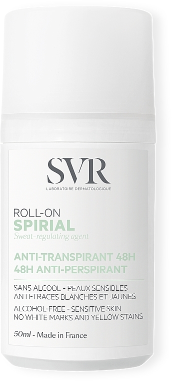 Roll-On Antiperspirant Deodorant - SVR Spirial Roll-on — photo N2