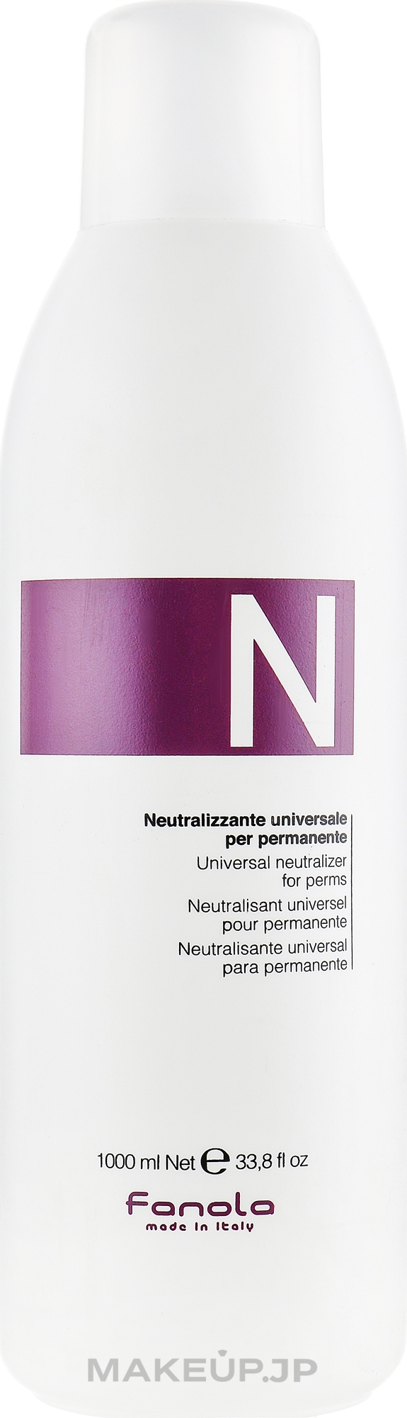 Universal Perm Neutralizer - Fanola Universal Neutralizer For Perms — photo 1000 ml