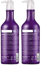 Anti-Yellow Hair Set - Inoar Absolut Speed Blond (shmp/1000 ml + cond/1000 ml) — photo N2