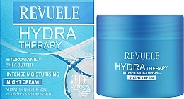 Face Cream - Revuele Hydra Therapy Intense Moisturising Night Cream — photo N2