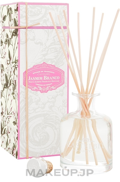 White Jasmine Reed Diffuser - Castelbel White Jasmine Fragrance Diffuser — photo 250 ml