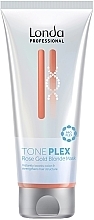 Rose Gold Blonde Mask - Londa Professional Toneplex Rose Gold Blonde Mask — photo N1