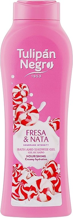 Strawberry Cream Shower Gel - Tulipan Negro Strawberry Cream Shower Gel — photo N1