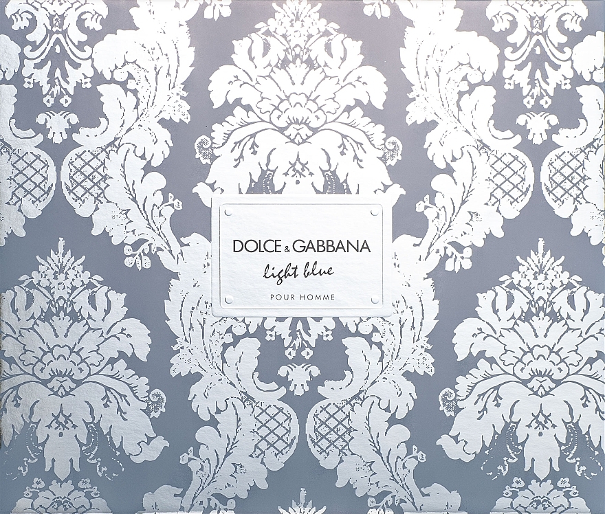 Dolce&Gabbana Light Blue Pour Homme - Set (edt/125ml + sh/gel/50ml + ash/balm/50ml) — photo N1