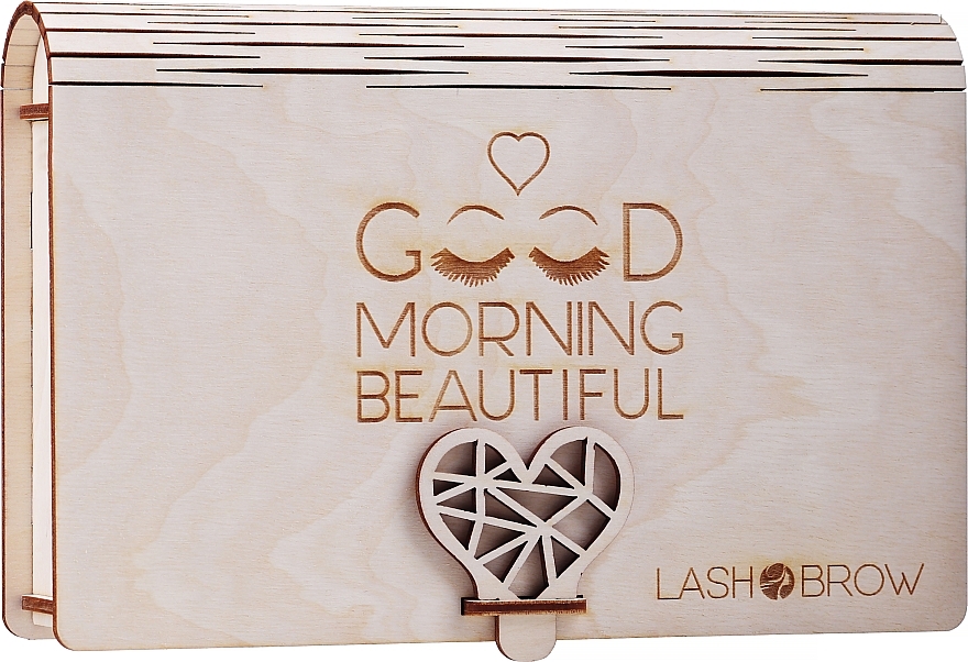 Set - Lash Brow Good Morning Beautiful (mascara/10ml + serum/9g + oil/6ml + box) — photo N2