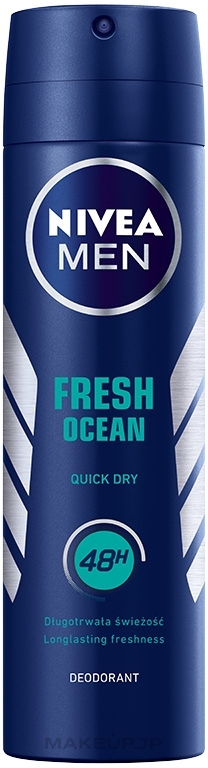 Deodorant - Nivea Men Fresh Ocean 48H Quick Dry Deodorant — photo 150 ml