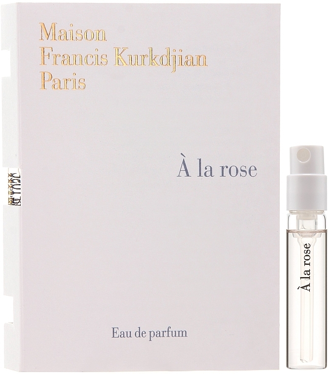 Maison Francis Kurkdjian A La Rose - Eau de Parfum (sample) — photo N1