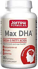 Dietary Supplement "Omega-3" - Jarrow Formulas Max DHA — photo N1