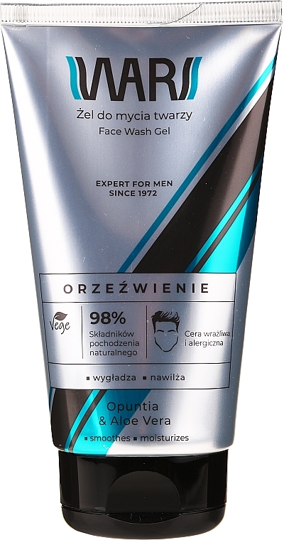 Renewal Aloe Cleansing Gel - Wars Expert For Men — photo N1