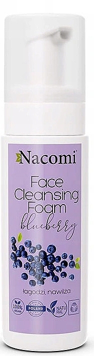 Cleansing Foam - Nacomi Face Cleansing Foam Blueberry — photo N1