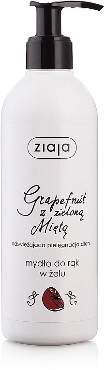 Hand Gel Soap "Grapefruit with Mint" - Ziaja — photo N2