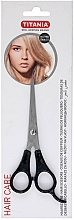 Fragrances, Perfumes, Cosmetics Hairdressing Scissors, 13.5 cm - Titania Hair Scissors