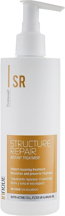 Nourishing Hair Agent - Kosswell Professional Innove Structure Repair Instant Treatment — photo N3