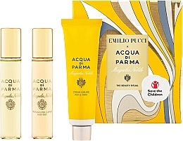 Fragrances, Perfumes, Cosmetics Acqua di Parma Magnolia Nobile - Set (edp/12ml + h/mist/12ml + h/cr/30ml)