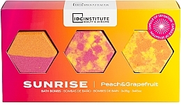 Cocktail Bath Bombs, sunrise, peach & grapefruit - IDC Institute Bath Bombs — photo N1