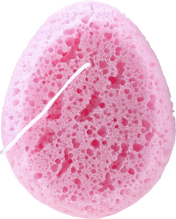 Bath Sponge 6009, oval, pink - Donegal Bath Sponge — photo N1