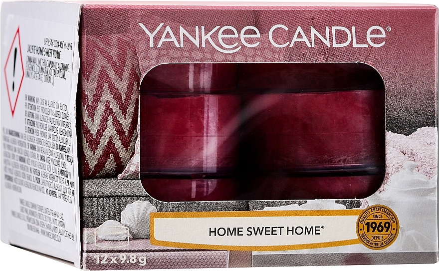 Tea Light Candles - Yankee Candle Scented Tea Light Home Sweet Home — photo N1