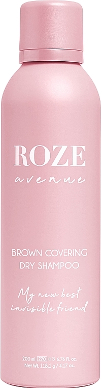 Dry Shampoo - Roze Avenue Brown Covering Dry Shampoo — photo N1