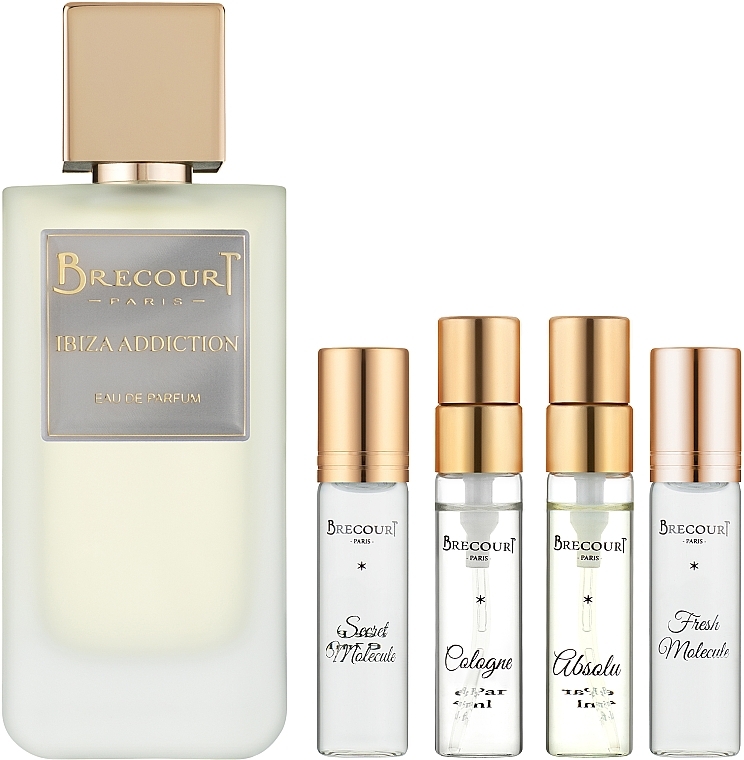 Brecourt Off To Ibiza Ibiza Addiction - Set (edp/100ml + edp/2x7ml + edp/2x5ml) — photo N3