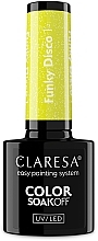 Fragrances, Perfumes, Cosmetics Nail Gel Polish - Claresa Funky Disco SoakOff UV/LED Color