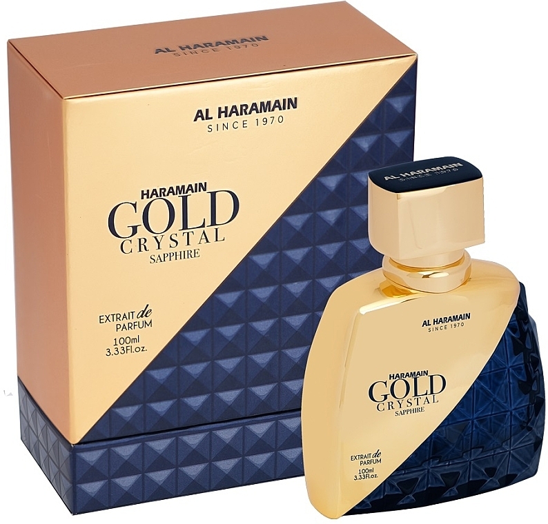 Al Haramain Gold Crystal Sapphire - Perfume — photo N1