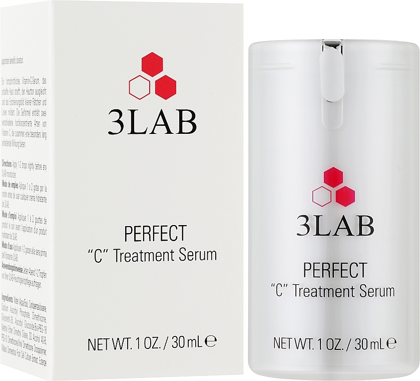 Vitamin C Face Serum - 3Lab Perfect C Treatment Serum — photo N2