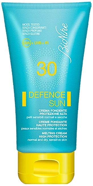 High Protection Sunscreen SPF30 - BioNike Defence Sun Melting Cream SPF30 — photo N1