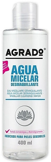 Micellar Makeup Remover Water - Agrado Aqua Micelar Water — photo N4