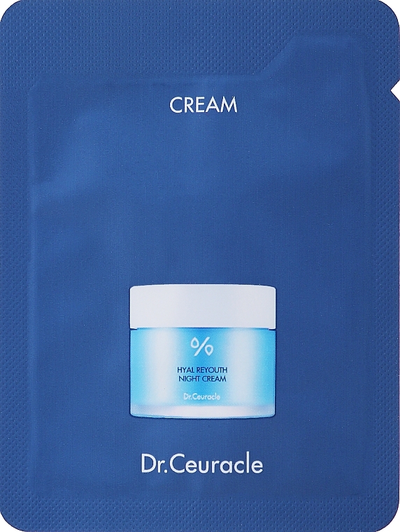 GIFT! Moisturizing Night Face Cream Mask - Dr.Ceuracle Hyal Reyouth Night Cream (sample) — photo N1