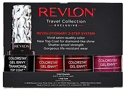 Fragrances, Perfumes, Cosmetics Nail Polish Set - Revlon Colorstay Travel Collection Exclusive (nail/polish/3x11.7ml + top/coat/11.7ml)