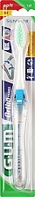 Travel Toothbrush, soft, light blue - G.U.M Orthodontic Travel Toothbrush — photo N1