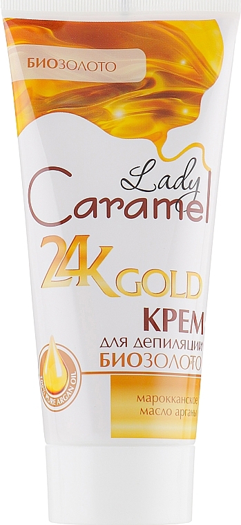 Biogold Body Depilation Cream - Caramel 24K Gold — photo N2