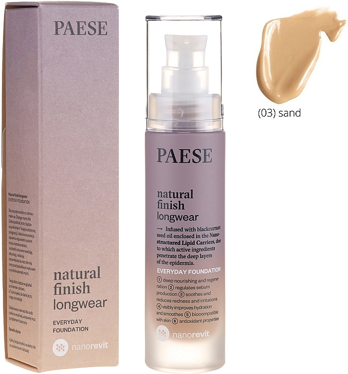 Set - Paese 13 Nanorevit (found/35ml + conc/8.5ml + lip/stick/4.5ml + powder/9g + cont/powder/4.5g + powder/blush/4.5g + lip/stick/2.2g) — photo N9