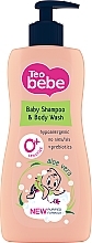 Shampoo & Shower Gel "Aloe" - Teo Bebe Sensitive — photo N2