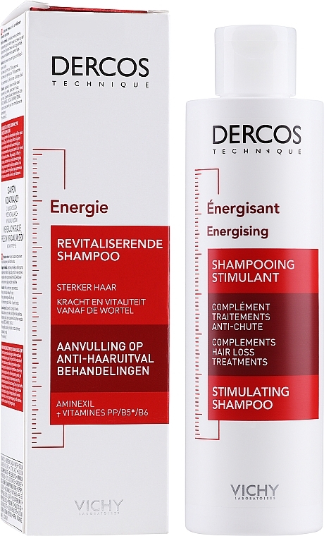 Energising Aminexil Shampoo - Vichy Dercos Energising Shampoo — photo N3