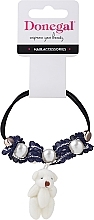 Fragrances, Perfumes, Cosmetics Hair Tie, FA-5697, blue with dog - Donegal