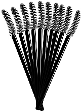 Fragrances, Perfumes, Cosmetics Professional Eyelash Curling Brushes, 10 pcs - Black Lashes